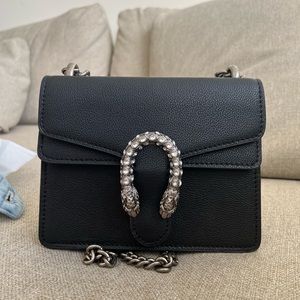 Gg Dionysus bag w silver chain